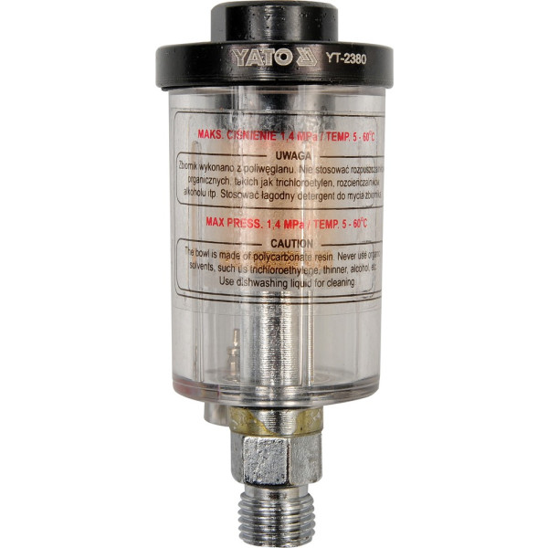 Yato Filtr vzduchu 1/4", max 1,4MPa