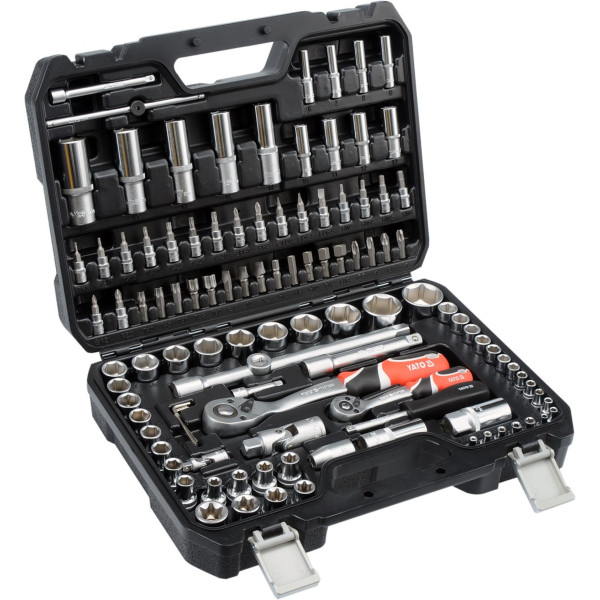 Yato Gola sada 1/2", 1/4" + příslušenství 108 ks