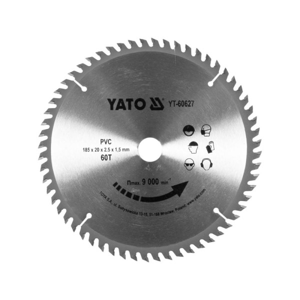Yato Kotouč na PVC 185 x 20 mm 60z