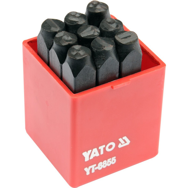 Yato Razidla číselná 8 mm 9 ks 0-9