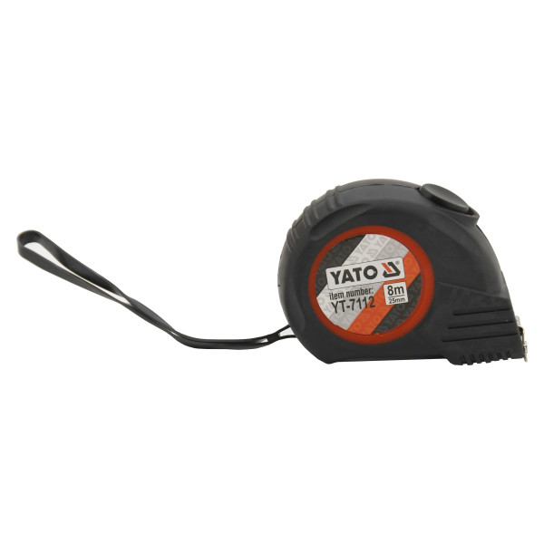 Yato Metr svinovací 8 m x 25 mm autostop
