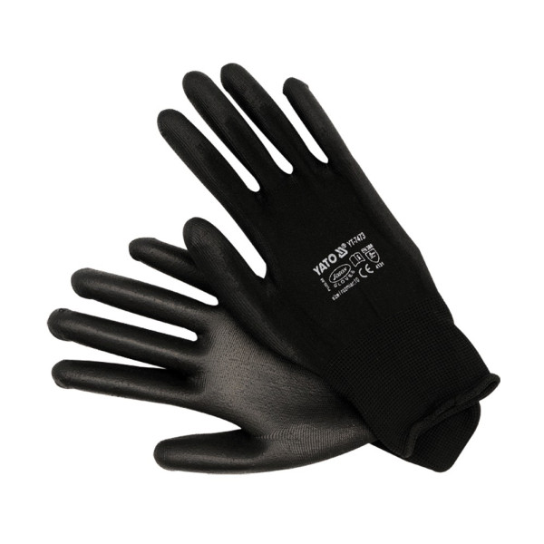 Yato Rukavice pracovní nylon/polyurethan vel. 10