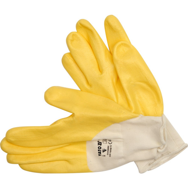 Yato Rukavice pracovní nylon/nitril vel. 10