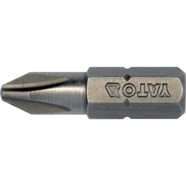 Yato Bit křížový 1/4" PH2 x 25 mm 10 ks S2