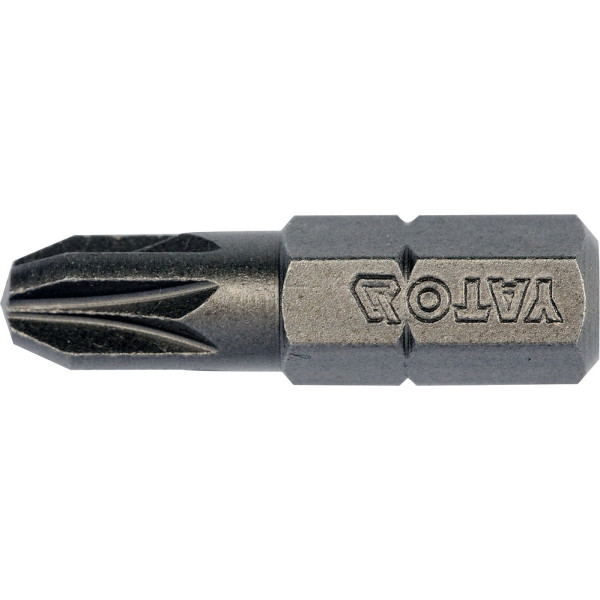 Yato Bit křížový 1/4" PZ3 x 25 mm 10 ks S2