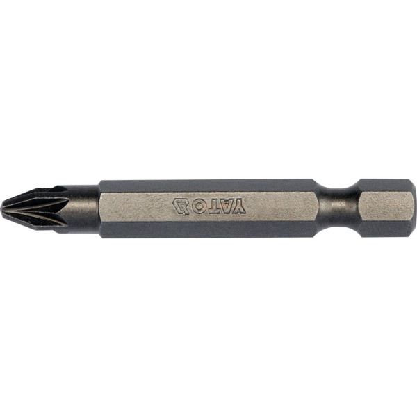 Yato Bit křížový 1/4" PZ2 X 50mm,10ks
