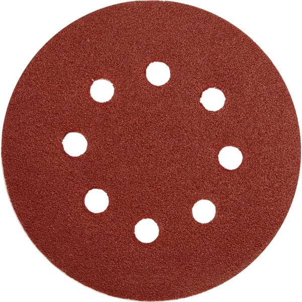 Yato Brusný papír 125 mm P100 s otvory 5 ks suchý zip