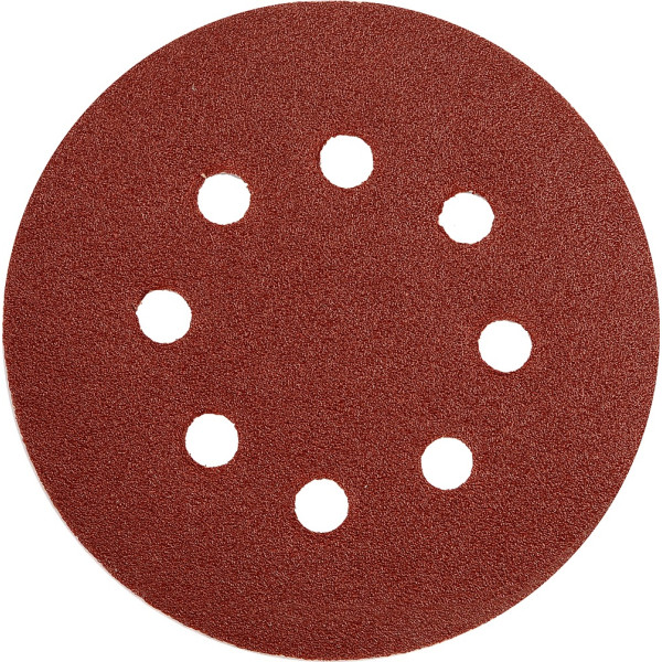 Yato Brusný papír 125 mm P150 s otvory 5 ks suchý zip