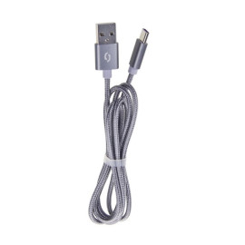 ALI datový kabel USB-C,šedý DAKT004