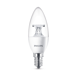Philips LED Svíčka 4-25W, E14, 2700K, Či