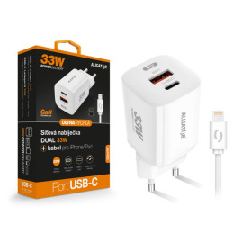 ALI CN GaN 33W, USB-C/IPH, bílá CHPD0022