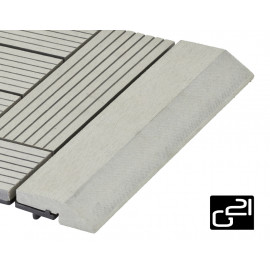 Přechodová lišta G21 pro WPC dlaždice Incana 30x75 cm rovná