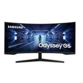 SAMSUNG MT LED LCD Gaming Monitor 34" Odyssey 34G55TWWRXEN-prohnutý,VA,3440x1440,1ms,165Hz,HDMI ,DisplayPort