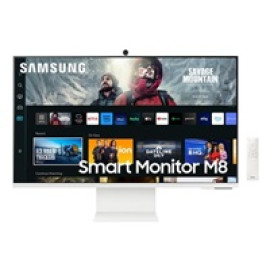 SAMSUNG MT LED LCD Smart Monitor 32" M8 - bílý, UHD, 60Hz, 4ms, VA, SMART