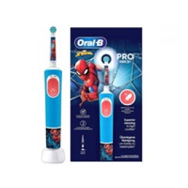 Oral-B Vitality Pro 103 Kids Spiderman elektrický zubní kartáček, oscilační, 2 režimy, časovač