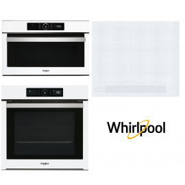 Set WHIRLPOOL AKZ9 6230 WH + AMW 730 WH + WL S5360 BF/W + Záruka 5 let na MOTOR VENTRILÁTORU trouby