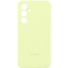 Silicon case for Galaxy A55 lime SAMSUNG