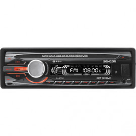 SCT 3018MR AUTORÁDIO S USB/SD/RDS SENCOR