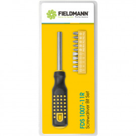 FIELDMANN FDS 1007-11R Šroubovák + bity