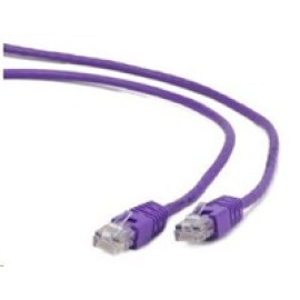 GEMBIRD Patch kabel CAT6 stíněný FTP 0,5m, fialový