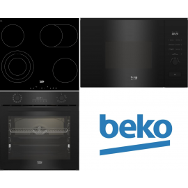 Set BEKO BBIR17300BCS + HIC64404T + BMGB20212B + Záruka 5 let na troubu a desku