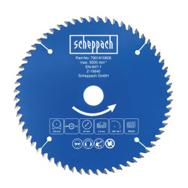 Scheppach Řezný kotouč pr. 165/20, 60 zubů