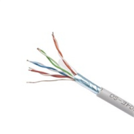 GEMBIRD Eth kabel FTP drát CCA cat5e 305m CABLEXPERT FPC-5004E-SOL