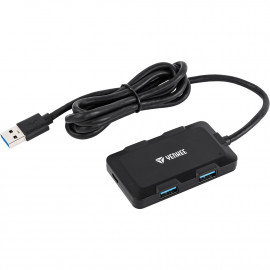 YENKEE YHB 4341BK Hub 4x USB 3.0 černý