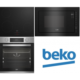 Set BEKO BBIM12301X + HII64401MT + BMGB25333BG