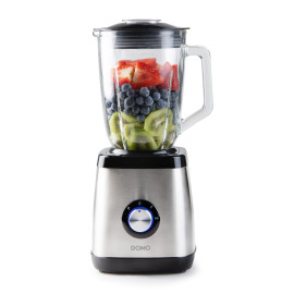 Stolní mixér se skleněnou nádobou - 1000 W - DOMO DO1133BL, 1000 W