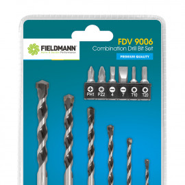 FIELDMANN FDV 9006 Sada 12 ks vrtáky/bity