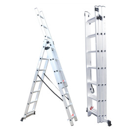 FIELDMANN FZZ 4307 Trojdílný žebřík 3x7 