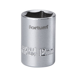 Hlavice nástrčná 1/4", 12mm, L 25mm