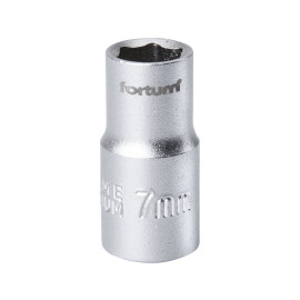 Hlavice nástrčná 1/4", 7mm, L 25mm