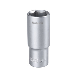 Hlavice nástrčná prodloužená 1/2", 24mm, L 77mm