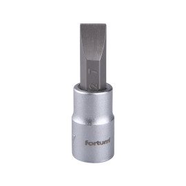 Hlavice zástrčná 1/4" hrot plochý, 7mm, L 37mm