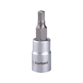 Hlavice zástrčná 1/4" imbus 1/4", H 4, L 38mm
