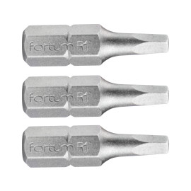 Hrot čtverec sada 3ks, SQ 1x25mm, S2