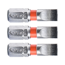 Hrot plochý sada 3ks, 6x25mm, S2