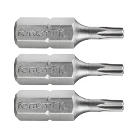 Hrot TORX, sada 3ks, T 10x25mm, S2