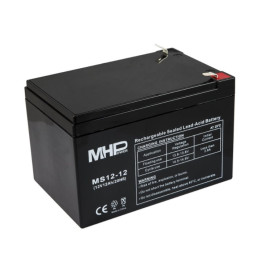 Baterie MHPower MS12-12 VRLA AGM 12V/12Ah náhrada za RBC4