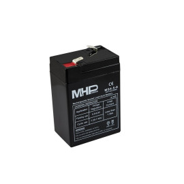 Baterie MHPower MS4.5-6 VRLA AGM 6V/4,5Ah 