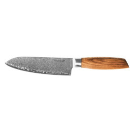 Nůž G21 Gourmet Damascus 17 cm, Santoku, rukojeť zebrawood