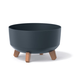 Květináč Prosperplast GRACIA LOW 28,5 cm antracit 