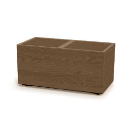 Květináč Prosperplast MADERA CASE eco wood 77 cm naturo