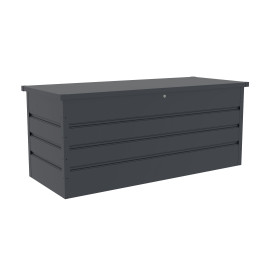 Zahradní box G21 Denver 770 L, antracitový plechový