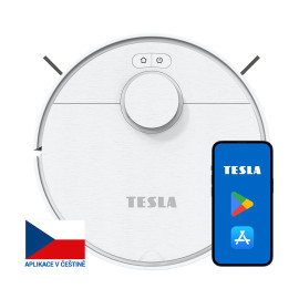 TESLA RoboStar iQ550 - robotický vysavač (bílá barva)