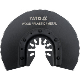 Yato Segmentový pilový list pro multifunkci HSS, 88mm (dřevo, plast, kov)