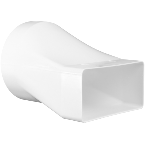 Kluge KVS190104 Redukce, přechod z hranatého potrubí na kruhové 90x220/150 mm