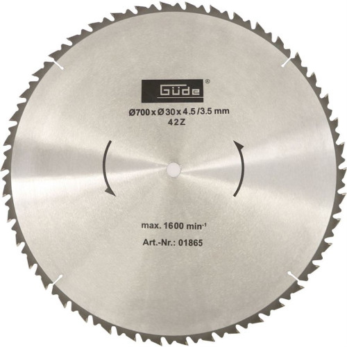 Güde Pilový kotouč HM 700 x 30mm 42Z 1865